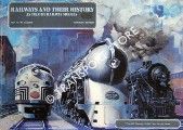 Book cover of Railways and their History as told by Railway Models by Rivarossi S.p.A.